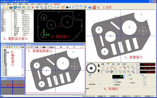 Video Measuring Machine Working With Probe